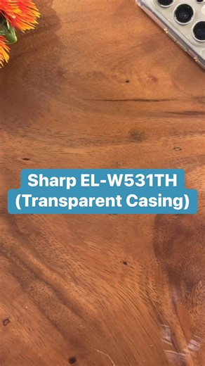 36K views · 233 reactions | How does the Sharp EL-W531TH (Transparent Casing) measure up? | Kippap Civil Engineering Review | Facebook