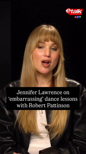 6.7K views · 148 reactions | They got the moves!  When we chatted with Jennifer Lawrence, star of the new film, ‘Die My Love,’ she told us that the dance lessons she did with costar Robert Pattinson were “embarrassing” – but added how “important” they were.  Head to the link in our bio to watch our full interview with Jennifer, ‘Die My Love’ hits theatres Friday!  #DieMyLove #JenniferLawrence #RobertPattinson #Dancing #Choreography | etalk | Facebook
