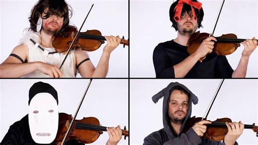 Which Studio Ghibli theme sounds best on violin?