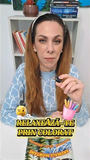 Relaxare prin colorat 🌺