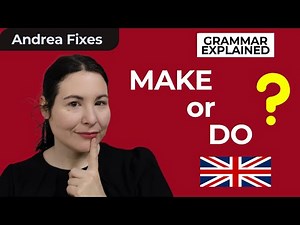 MAKE or DO? Learn the Difference Today! ⭐