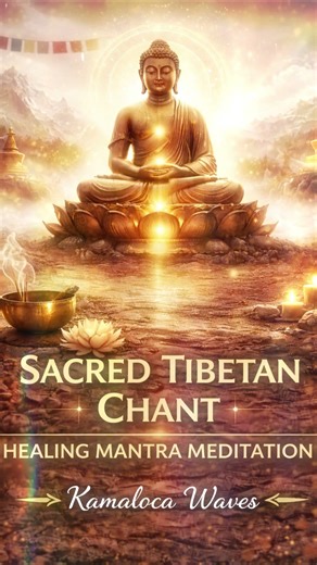 Sacred Tibetan Chant ✨ Healing Mantra Meditation | Kamaloca Waves