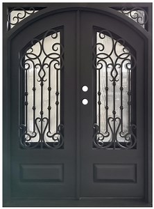 [Hot Item] Traditional Wrought Iron Entry Double Doors