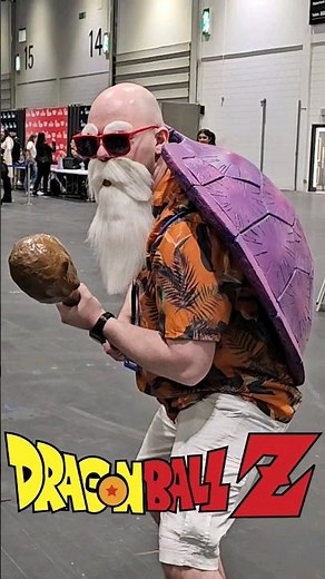 Master Roshi Dragon Ball Z cosplay at MCM COMIC CON #dragonball #dragonballz #masterroshi #comiccon