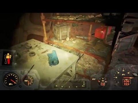 Fallout 4 - Automatron DLC - Eyebot Pod Schematics Location