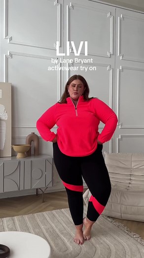 This time of year we're taking inspo from @Lauren and living in LIVI all day, every day. #lanebryant #athleisurewear #athleisurestyle #LIVI #athleisurefashion #sportsbra