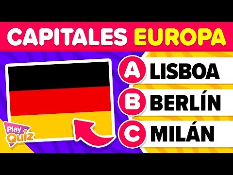 Guess the Capitals of Europe (With Options) 📚🌍🧠 | Geography Quiz | PlayQuiz Trivia