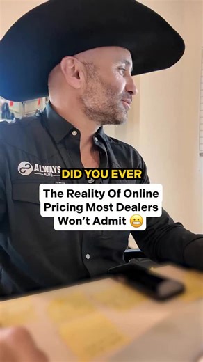 Josh Letsis | Always Auto on Instagram: "We like to tell customers we negotiate hundreds, not thousands, but that’s a huge decision for an independent dealer! I’ll explain why setting an aggressive online price is the only way to get your attention and survive in a market dominated by huge franchise stores. #pricingstrategy #onlineshopping #carnegotiation"