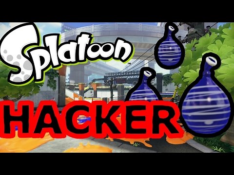SPLATOON: Insane Burst Bomb HACKER in S+ Ranked