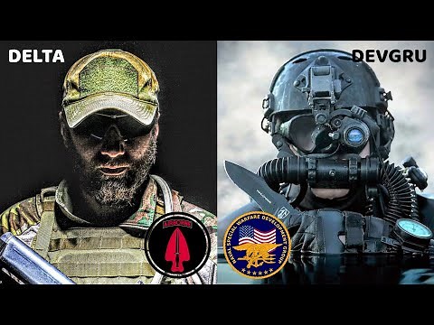 7 GRANDES Diferencias entre la Delta Force y el Equipo 6 de los SEAL