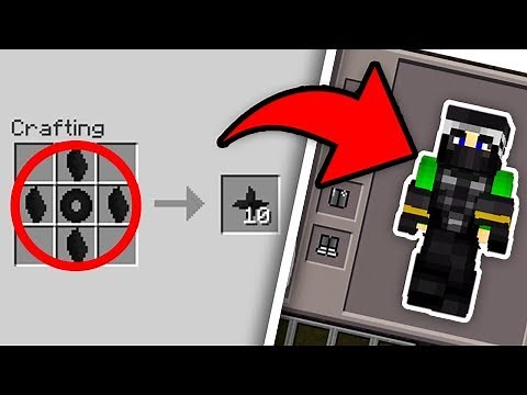 How To Become a NINJA in Minecraft Pocket Edition!