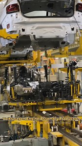 Volkswagen Engine Assembly Production. #production #volkswagen #automobile #automechanic #mechaniclife #engine #automobile | Mechanic Steve