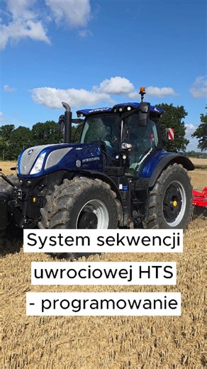 System sekwencji uwrociowej New Holland HTS. Instruktaż prowadzi Paweł Kwieciński, specjalista New Holland. #newhollandagriculture #traktor24 #rolnictwo ##traktor #Ciągnik ‪@traktor24‬ ‪@NewHollandAG‬ | Traktor24