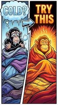 How to Stay Warm Without Heaters? #shorts #lifehacks