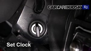 How to Set the Clock / Change Time on a 1997 Volkswagen Golf GTI 2.0L 4 Cyl.