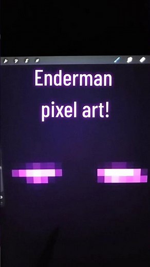 Enderman Pixel art!