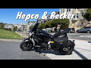 DUCATI XDIAVEL HEPCO & BECKER XTRAVEL C-BOW SIDE BAGS