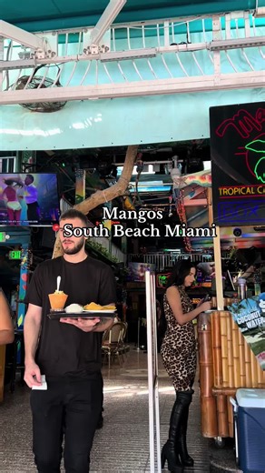 Definitely recommend checking out!!🙂‍↔️ #miamibars#traveltok#fyp#livelifetothefullest#miami#drinktok#mangossouthbeach#mangos#contentcreator#foryoupage#southbeachmiami#thingstodoinmiami#foryoupage