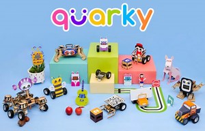 Teach your kids to code with Quarky the friendly robot