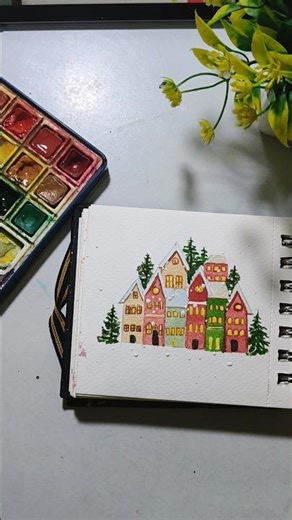 easy painting 🥰😍#shorts #viralart