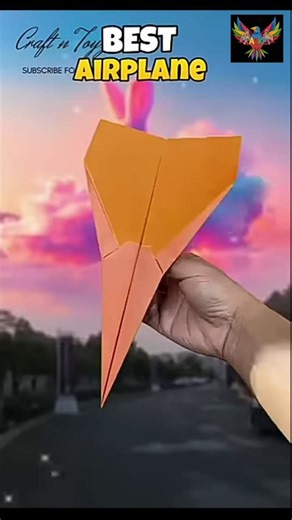 World’s Longest Flying Paper Jet Plane ✈️🤯💯