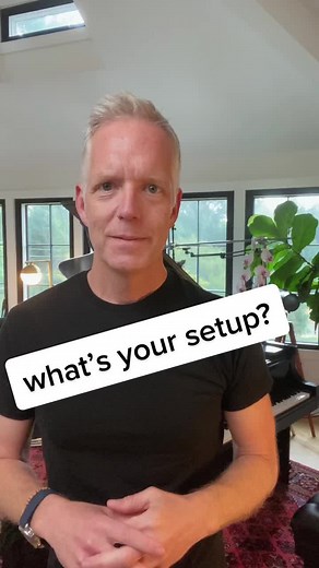 “Whats your setup?” is one question I hear all the time. As a composer & pianost, I’ve learned a few tricks and wanna share here with you. #producer #piano #sleep #studio #dog