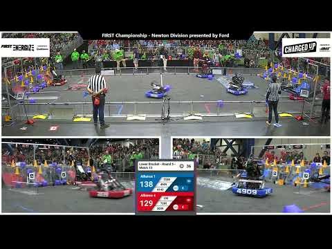 Match 13 (R5) - 2023 FIRST Championship - Newton Division presented by Ford