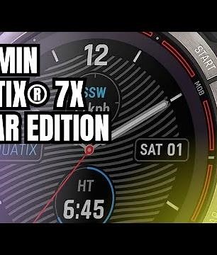 Unveiling the Ultimate Marine Companion: Garmin quatix® 7X Solar Edition Review