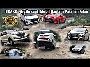 EXTREME CLIMB OF JOMBA ROCK ~ Look at how many luxury cars are damaged here?