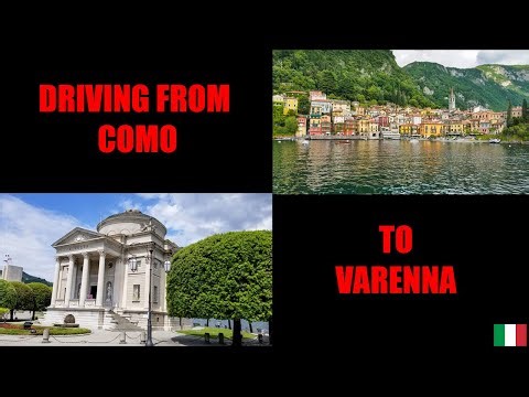 Lake Como Scenic Drive | Como to Varenna | Exclusive EDM Radio-Style Mix