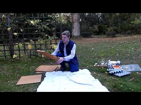 How to assemble a Skinner moth trap