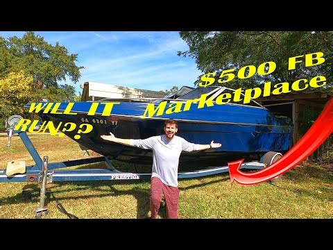 Old Bayliner From 1986 - Will it run?? Facebook Marketplace DEAL! Restoration Begins!