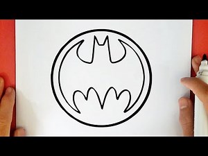 HOW TO DRAW THE BATMAN LOGO