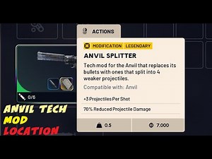 Anvil Tech Mod Location in Arc Raiders (Anvil Splitter)