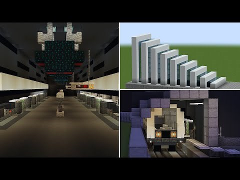 MINECRAFT - How to Build a Modern Metro Station