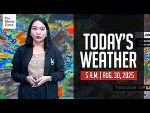 Today's Weather, 5 A.M. | August 30, 2025