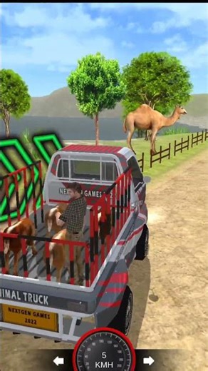 Animal Cargo Truck Game 3D #1 - Realistic truck driving gameplay