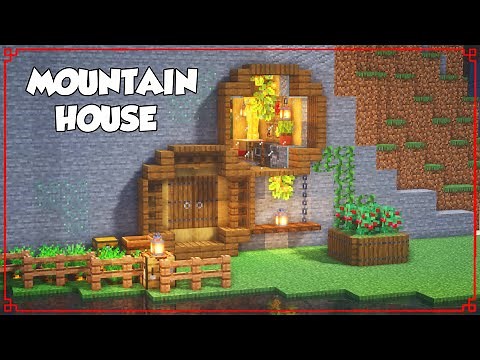 How to Build a Mountain Base in Minecraft 1.18[Minecraft Tutorial]