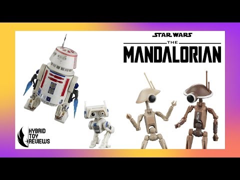 Star Wars The Black Series R5-D4, BD-72, and Pit Droids Mandalorian Multipack Review!
