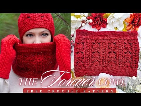 The Forever Cowl - Crochet Pattern Tutorial