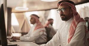 Arab Telecommunications Manager Working Research Development Stock Footage Video (100% Royalty-free) 1102168945 | Shutterstock