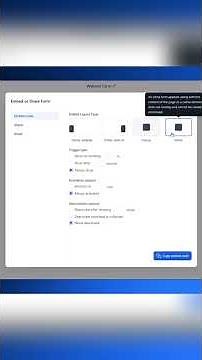 Once your form is ready, its time to integrate it #shorts