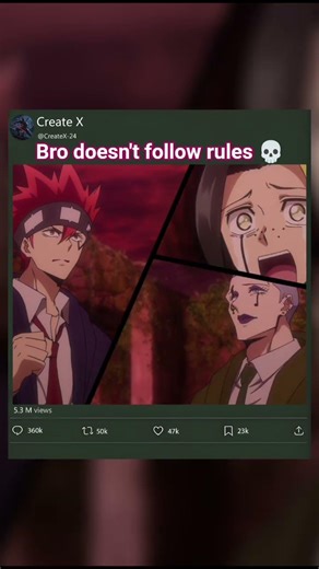 He Really Said 'No Escape Needed' 💀🥐 #anime #animeedit #mashlemagicandmuscles