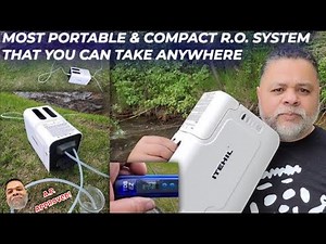A Portable Reverse Osmosis Water Filtration System That You Can Take Anywhere & IT WORKS!