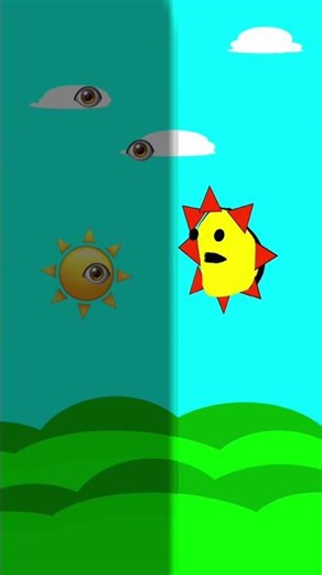 Sun Wait 😳NOO🤮#trend#magiic #tutorial #backstage #creative#shorts
