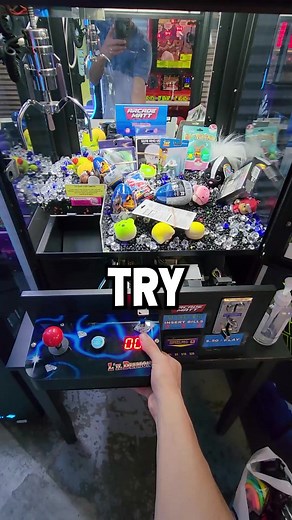 Did someone hack my claw machine? #clawmachine #clawgame #arcadegames #arcade