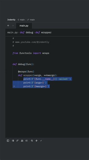 Python decorators explained in under 60 seconds #learnpython #python #pythonprogramming