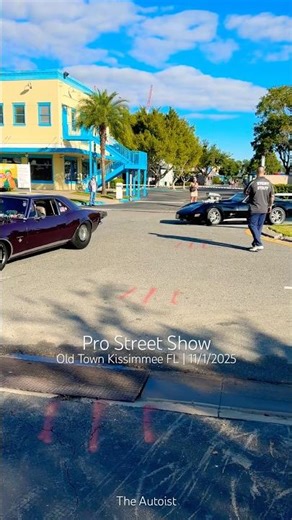 Pro Street Camaro and Corvette