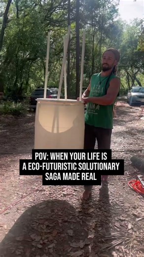 The Ancient Future is here! Biodigester on Homeoasis