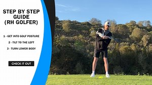 SHOULDER TURN or SHOULDER TILT - Learn to turn in your golf swing #golf #golftips #golfdrills #golflesson #golfcoach #golflife #golfaddict #golfswing #golfpro #fyp #fy #trending #golftok | Coach Lockey